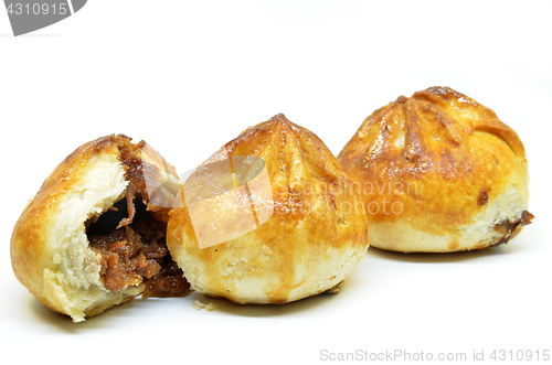 Image of Crispy BBQ roasted chicken buns