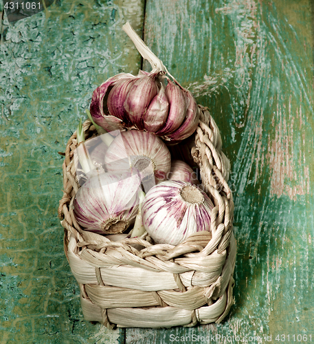 Image of Fresh Pink Garlic