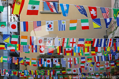 Image of International flags