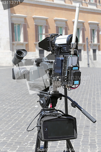 Image of News camera