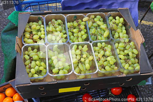 Image of White grapes