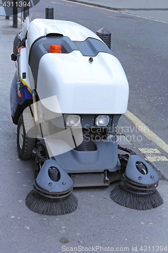 Image of Street cleaning vehicle