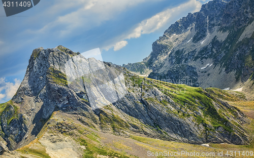 Image of Peaks in Pyrenees Mountains