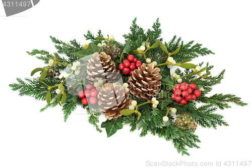 Image of Christmas Floral Decoration