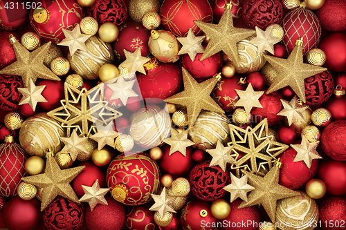 Image of Christmas Decorative Background