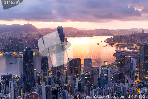 Image of Hong Kong sunrise