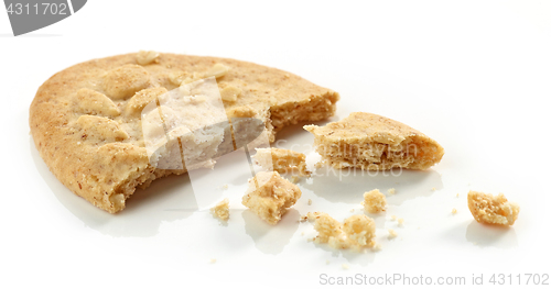 Image of Cookie pieces and crumbs