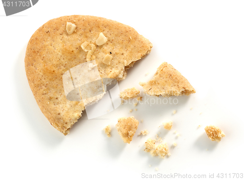 Image of Cookie pieces and crumbs