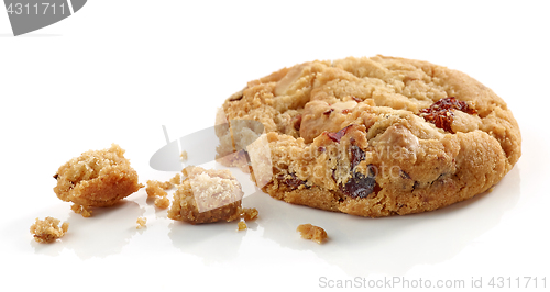 Image of Cookie pieces and crumbs 