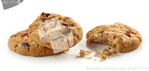 Image of Cookie pieces and crumbs 