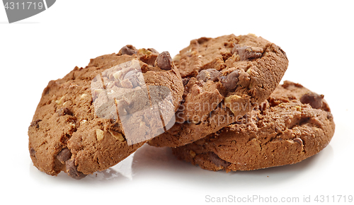 Image of Chocolate and nut cookies