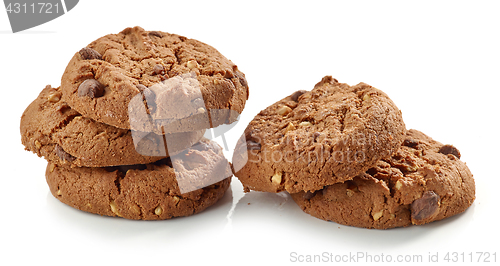 Image of Chocolate and nut cookies