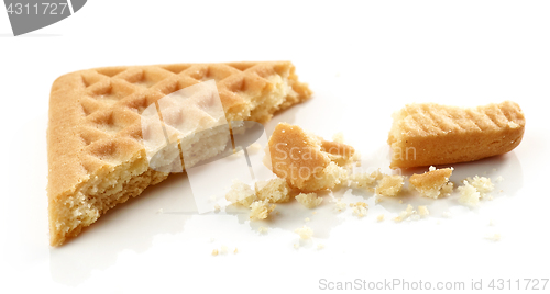 Image of cookie pieces and crumbs