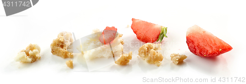 Image of Strawberry cheese cake crumbs