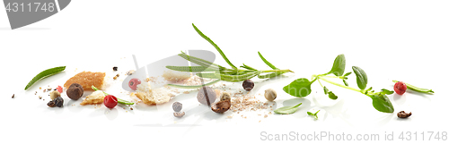 Image of Bread crumbs and spices