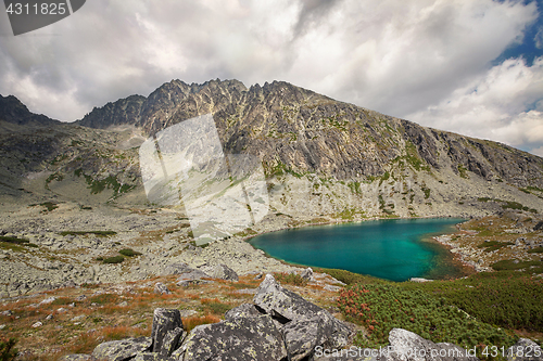 Image of View on highest peak of Tatra Mountains - Gerlachovsky stit, Slovakia, Europe