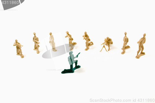 Image of Stubborn Concept - Plastic Army Men