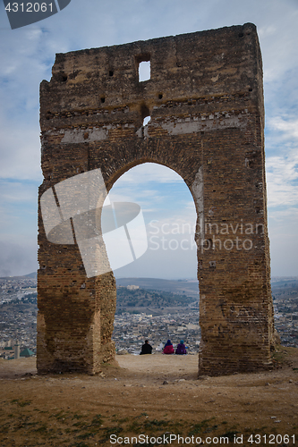 Image of Marinid Tombs in Fez. Morocco