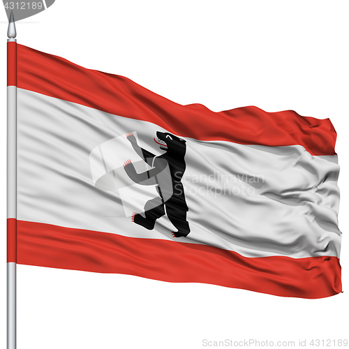 Image of Germany City Flag on Flagpole