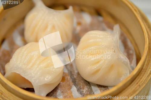 Image of Shrimp dumplings, Dim Sum in china