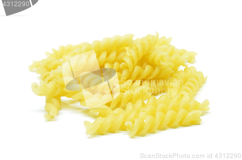 Image of Italian twisted pasta fusilli