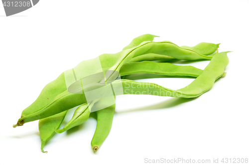 Image of Fresh green hyacinth beans