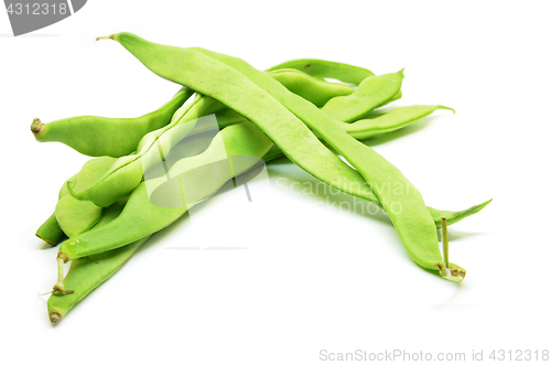 Image of Fresh green hyacinth beans