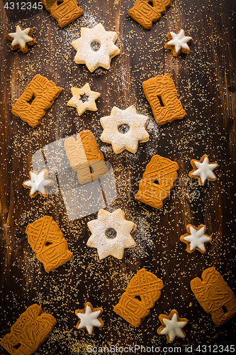 Image of Homemade gingerbread cookies