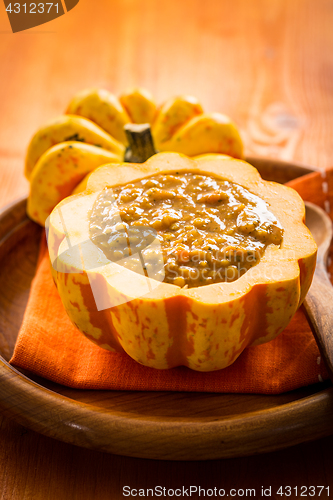 Image of Pumpkin soup for Thanksgiving