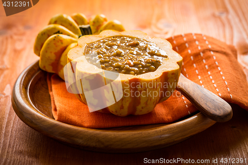 Image of Pumpkin soup for Thanksgiving