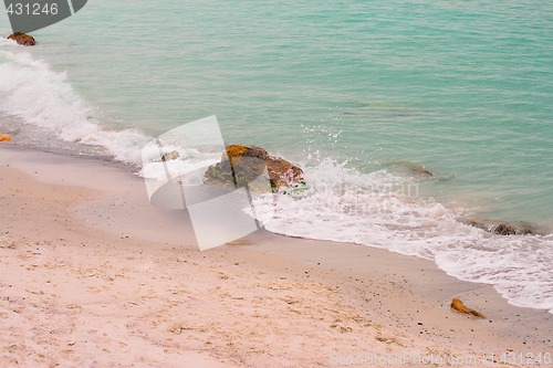 Image of deserted beach