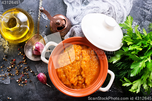 Image of caviar from vegetables