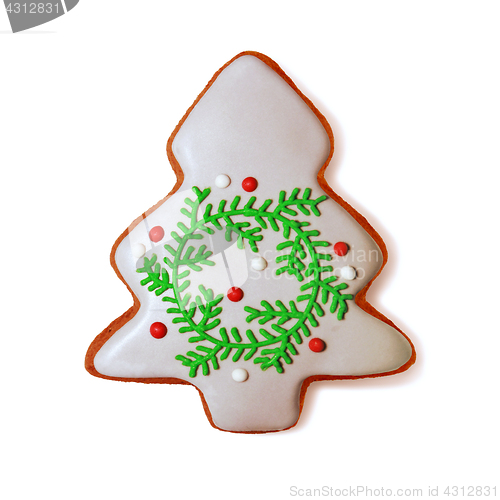 Image of Christmas gingerbread cookie