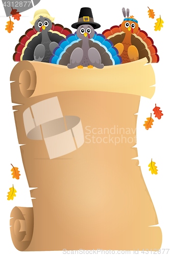 Image of Thanksgiving theme parchment 9