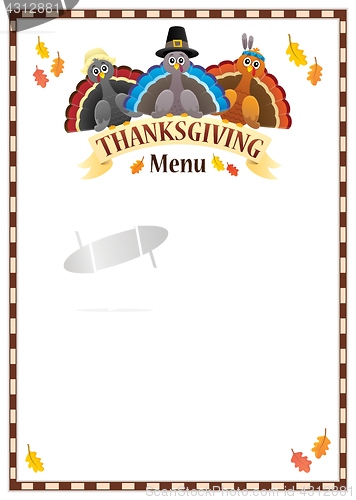 Image of Thanksgiving menu theme image 5