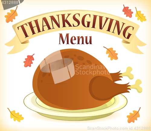Image of Thanksgiving menu theme image 7