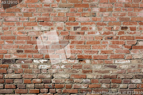 Image of Old brick wall background