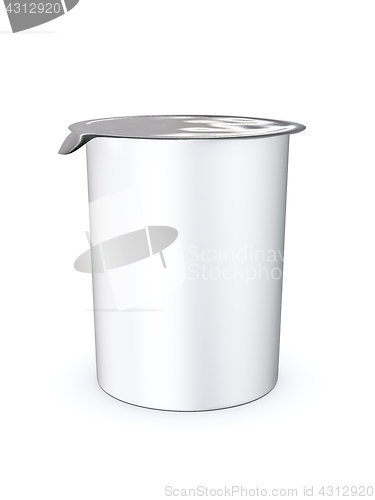 Image of typical plastic cup with closed foil