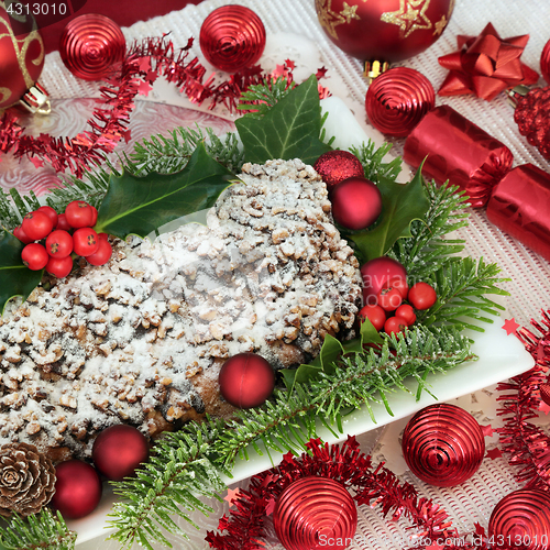 Image of Christmas Stollen Cake