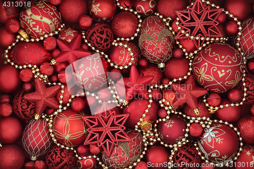 Image of Christmas Decorative Background