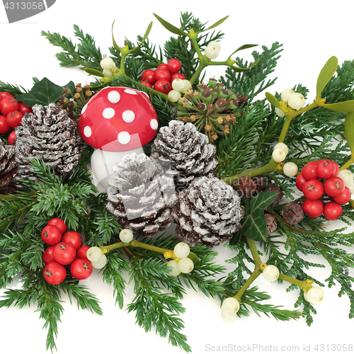 Image of Winter and Christmas Decorative Display