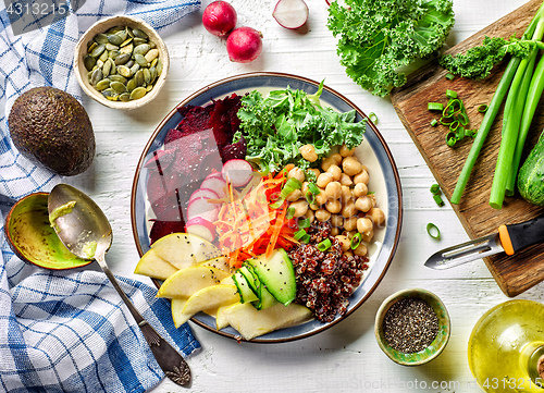 Image of Breakfast vegetable plate