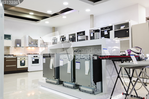 Image of Home appliance in the store