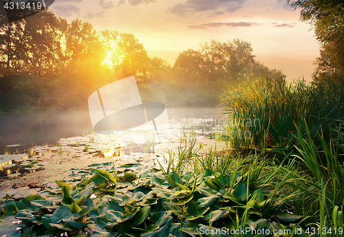 Image of River at sunrise