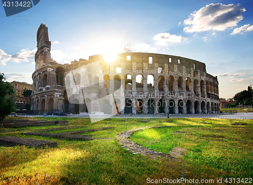 Image of Ruins of great colosseum