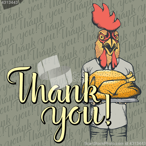 Image of Vector illustration of Thanksgiving xxx concept