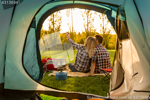 Image of Camping mornings