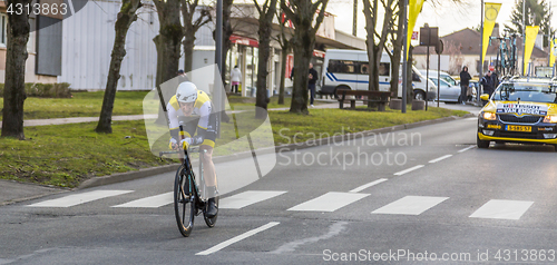 Image of The Cyclist Jos van Emden - Paris-Nice 2016 