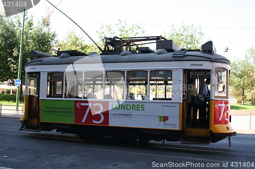 Image of Lisbon tram