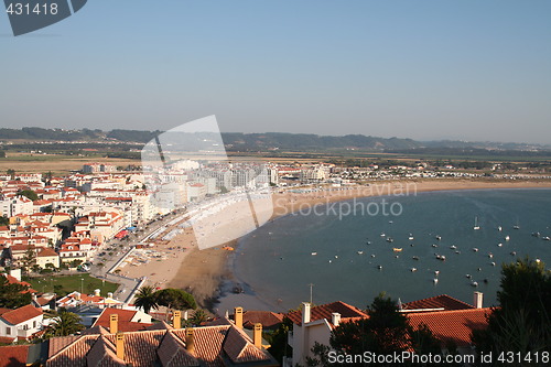 Image of The beach of San Martinho de Porto